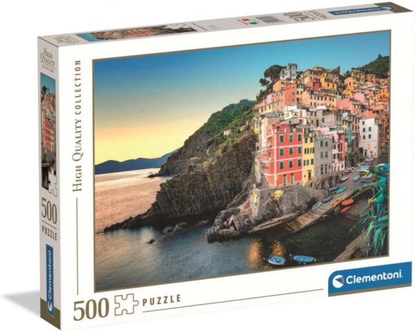 Clementoni - Riomaggiore Coast 500 Piece Puzzle - Image 2