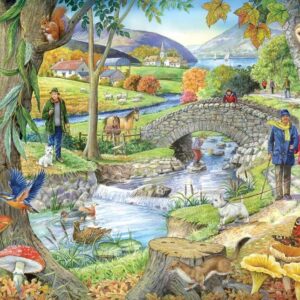 House of Puzzles - Riverside Walk 250 Large Piece Puzzle