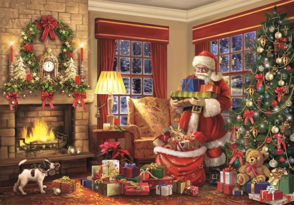 Clementoni - Santa's Visit 1000 Piece Puzzle