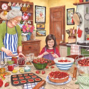 House of Puzzles - Strawberry Jam 250 Large Piece Puzzle