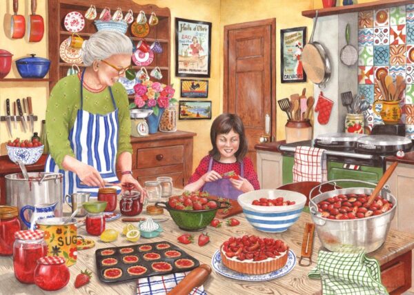House of Puzzles - Strawberry Jam 250 Large Piece Puzzle