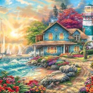 Cherry Pazzi - Sunrise by the Sea 2000 Piece Puzzle