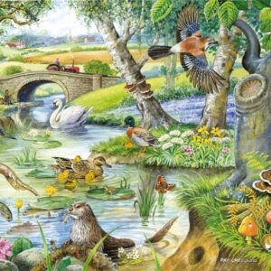 House of Puzzles - Tales of the River 500 Large Piece Puzzle