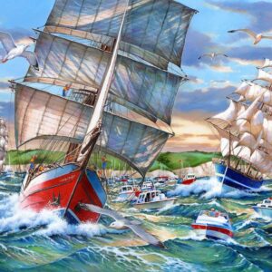 House of Puzzles - Tall Ships 1000 Piece Puzzle