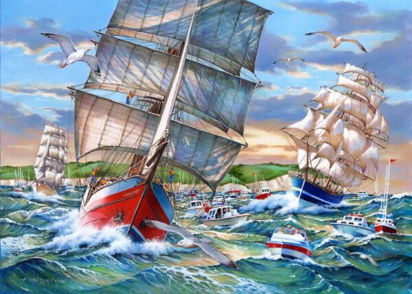 House of Puzzles - Tall Ships 1000 Piece Puzzle