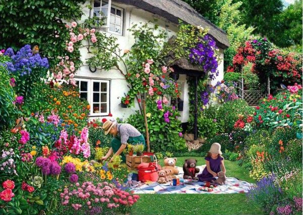 House of Puzzles - Teddy Bears Picnic 500 Large Piece Puzzle