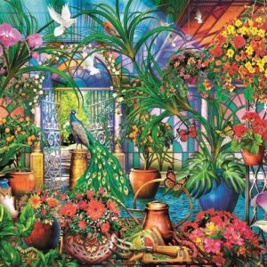 Clementoni - The Greenhouse Caretakers 500 Piece Puzzle
