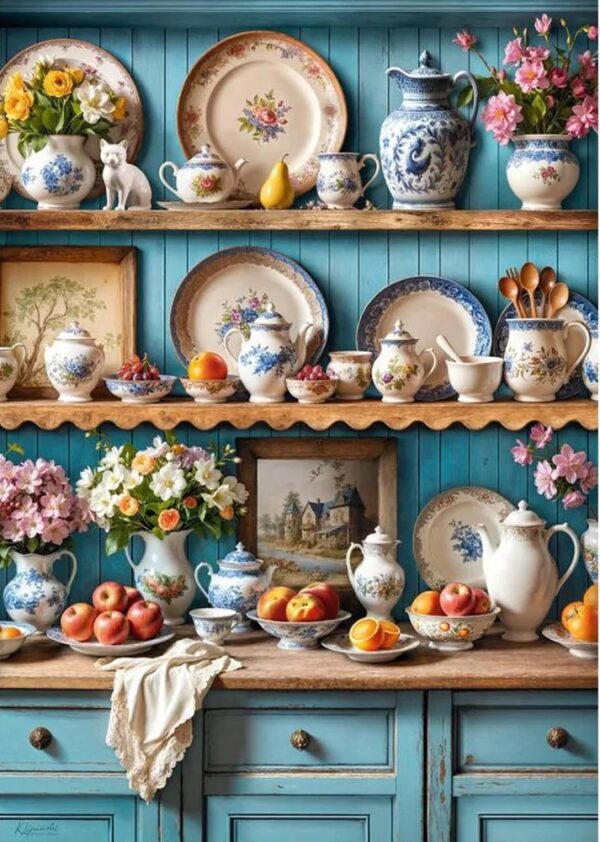 Cherry Pazzi - Timeless Treasures 1000 Piece Puzzle