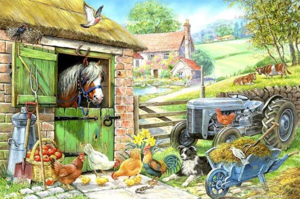 House of Puzzles - Down on the Farm 250 Large Piece Puzzle