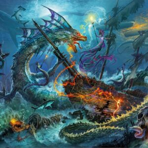 Clementoni - The Underwater Battle 3000 Piece Jigsaw Puzzle