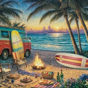 Cherry Pazzi - Van Life 500 Piece Puzzle