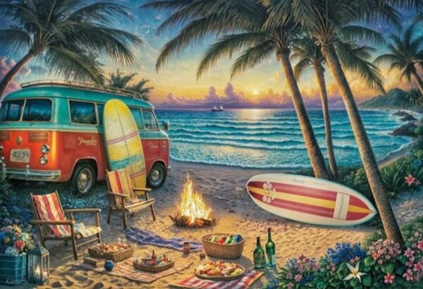 Cherry Pazzi - Van Life 500 Piece Puzzle