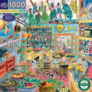 eeBoo - Victorian Kitchen 1000 Piece Puzzle