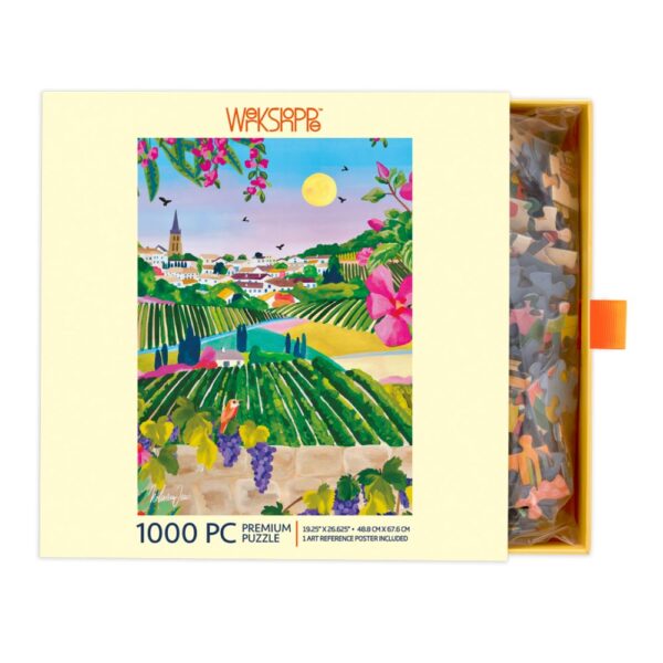 WerkShoppe - Village Vineyard 1000 Piece Puzzle - Image 2