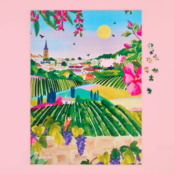 WerkShoppe - Village Vineyard 1000 Piece Puzzle - Image 5