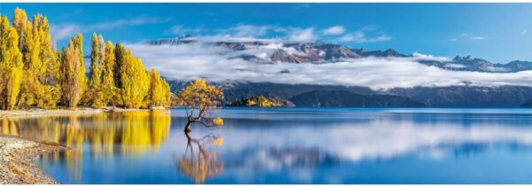 Clementoni - Wanaka's Golden Reflection (Panorama) 1000 Piece Puzzle