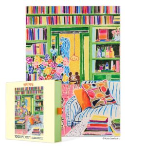 WerkShoppe - Books & Bouquet 1000 Piece Puzzle