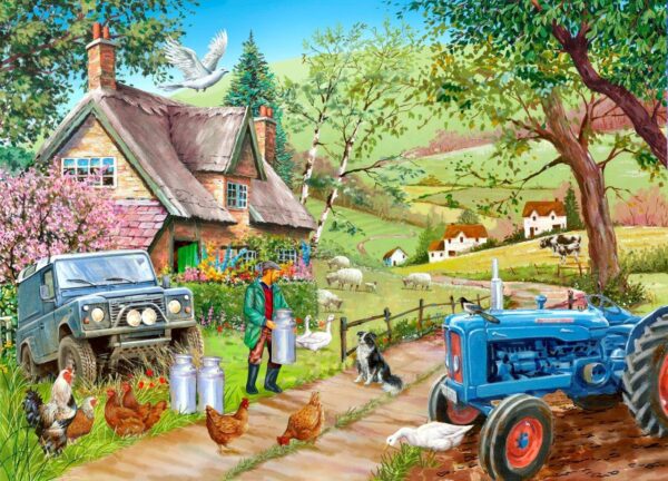 House of Puzzles - Farm Fresh 500 Piece Puzzle