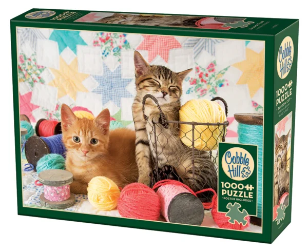 Cobble Hill - Balls of Fluff 1000 Piece Puzzle - Image 2
