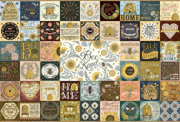 Cobble Hill - Bee Kind 2000 Piece Puzzle