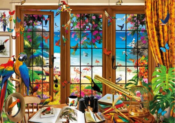 Educa - Bird Watcher's Window 1500 Piece Puzzle