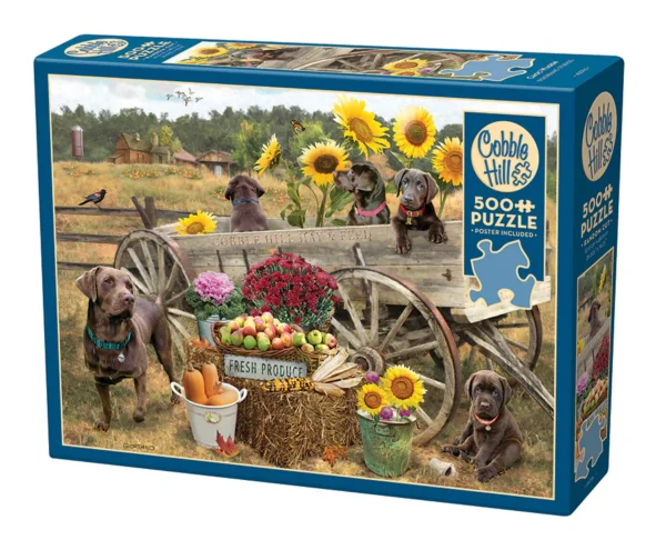 Cobble Hill - Choc Wagon 500 Larger Piece Puzzle - Image 2