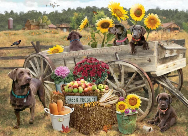 Cobble Hill - Choc Wagon 500 Larger Piece Puzzle