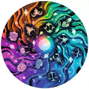 Ravensburger - Circle of Colors Astrology 500 Piece Round Puzzle