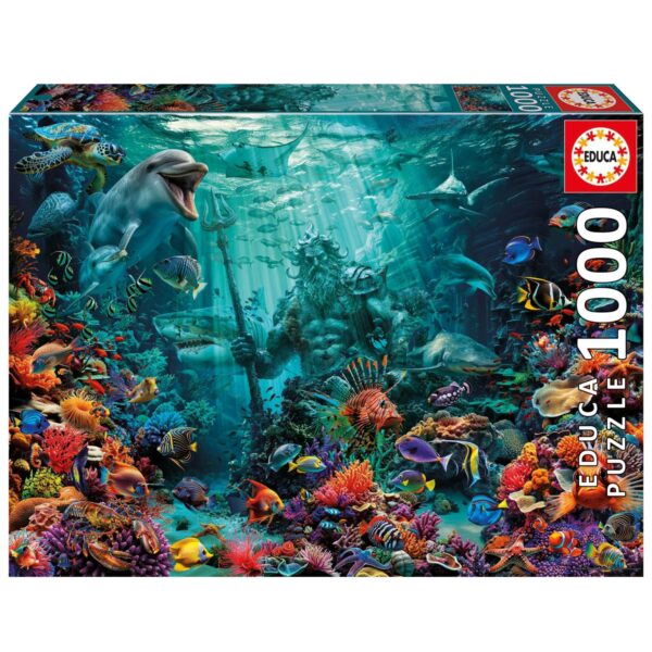 Educa - Coral Reef Poseidon 1000 Piece Puzzle - Image 2
