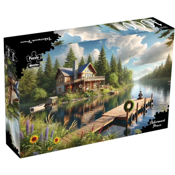 Puzzle Master - Fishermans Peace 1000 Piece Puzzle - Image 2