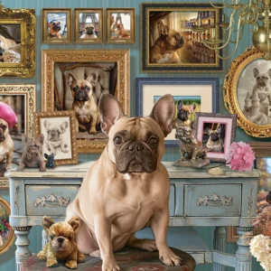 Cobble Hill - Frenchie 500 Larger Piece Puzzle