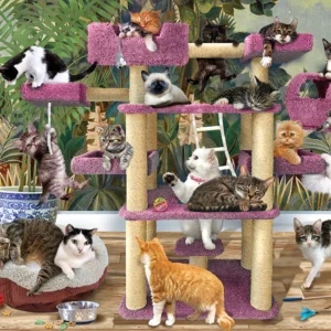 Cobble Hill - Jungle Cats 500 Larger Piece Puzzle