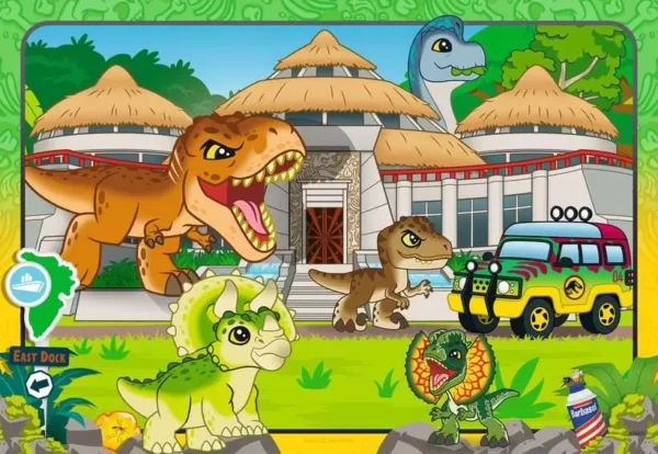 Ravensburger - Jurassic World Explorers 2 X 24 Piece Puzzle - Image 3