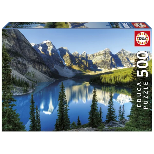 Educa - Lake in Alberta 500 Piece Puzzle - Image 2
