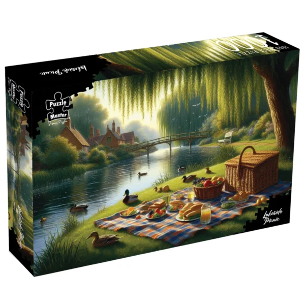Puzzle Master - Lakeside Picnic 1000 Piece Puzzle - Image 2