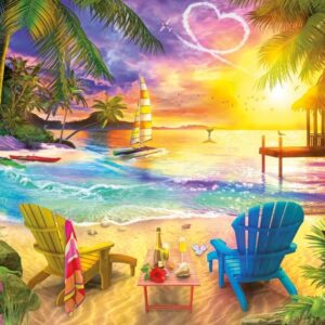 Educa - Love Beach 1000 Piece Puzzle