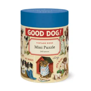 Cavallini & Co - Vintage Dogs 240 Piece Mini Puzzle