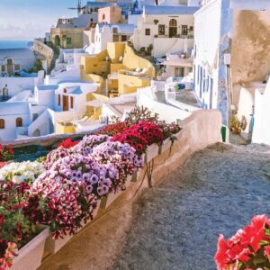 Puzzle Master - Oia Village Santorini 1000 Piece Puzzle