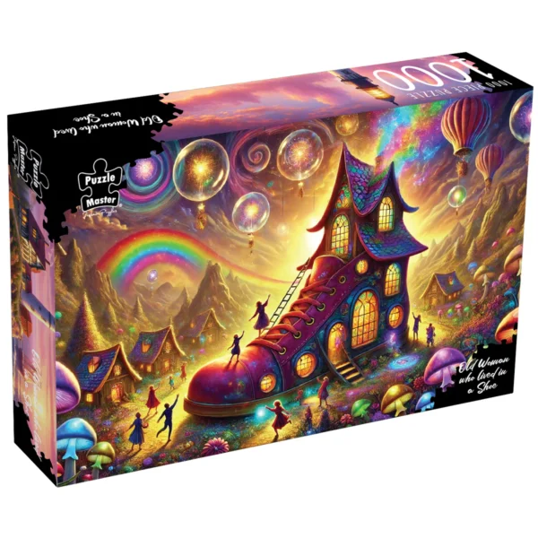 Puzzle Master - Old Women in a Shoe 1000 Piece Puzzle - Image 2