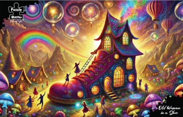 Puzzle Master - Old Women in a Shoe 1000 Piece Puzzle