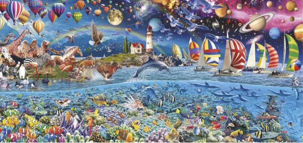 Educa - Panoramic Life 3000 Piece Puzzle