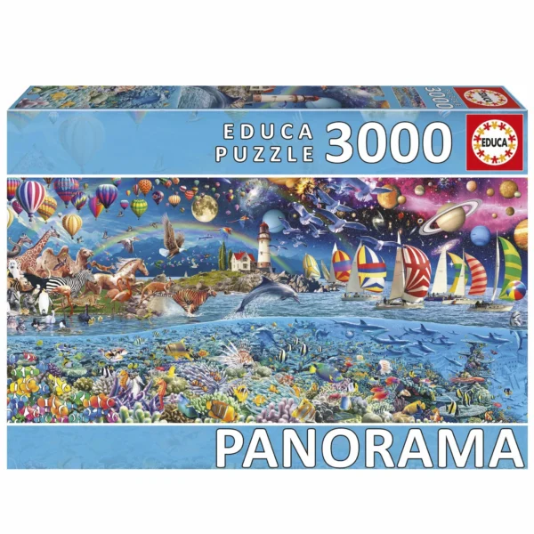 Educa - Panoramic Life 3000 Piece Puzzle - Image 2