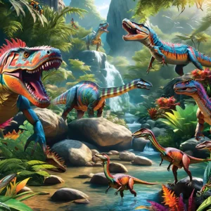 Cobble Hill - Prehistoric Beasts 500 Larger Piece Puzzle