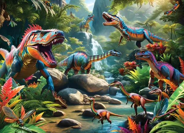 Cobble Hill - Prehistoric Beasts 500 Larger Piece Puzzle