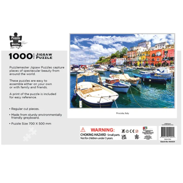 Puzzle Master - Procida Italy 1000 Piece Puzzle - Image 2