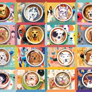 Cobble Hill - Puppy Lattes 275 XL Piece Puzzle