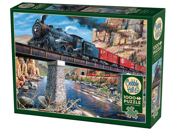 Cobble Hill - Stone, Steel & Steam 1000 Piece Puzzle - Image 2