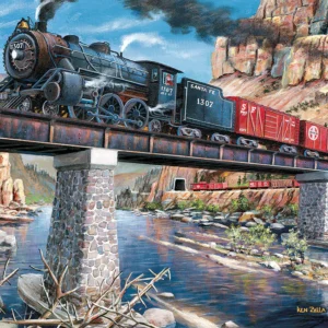Cobble Hill - Stone, Steel & Steam 1000 Piece Puzzle