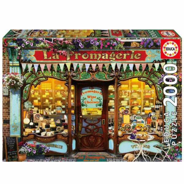 Educa - The Fine Cheese Shop 2000 Piece Puzzle - Image 2