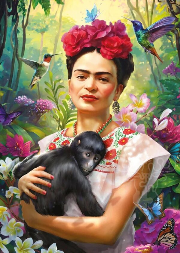 Educa - The Garden of Life, Frida Kahlo 1000 Piece Puzzle